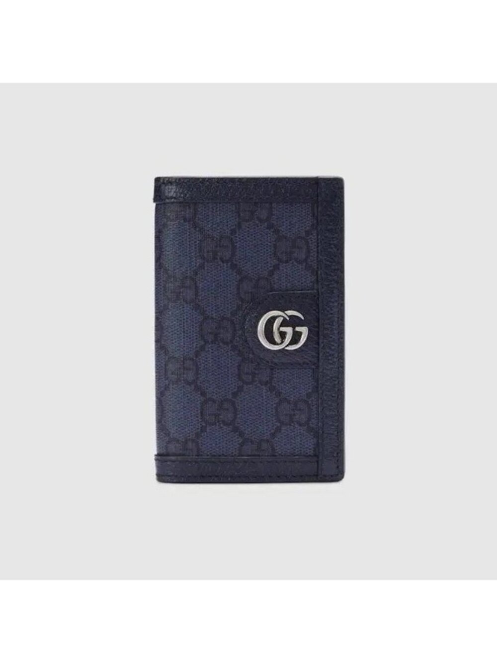 NEW GUCCI CANVAS CASE GREY GG Ophidia Wallet